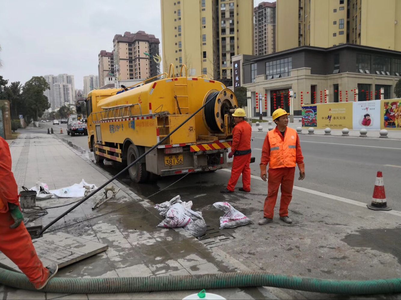 三明排污管道清淤-管道清洗